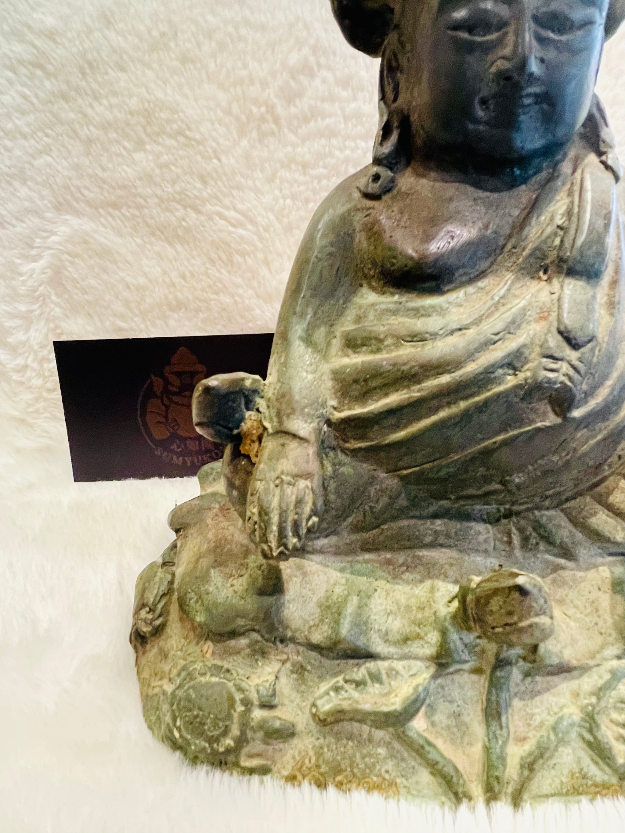 強力招財招福，避險，保家宅平安] 善迦財型水財佛烏巴庫尊者 Luang